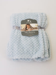 Adirondack soft and shimmery baby blanket 30 x 40 inches