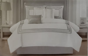 Hotel 7 piece Queen comforter set