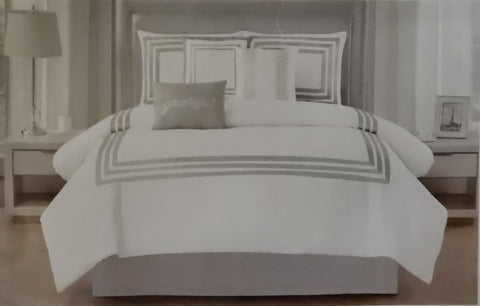 Hotel 7 piece Queen comforter set