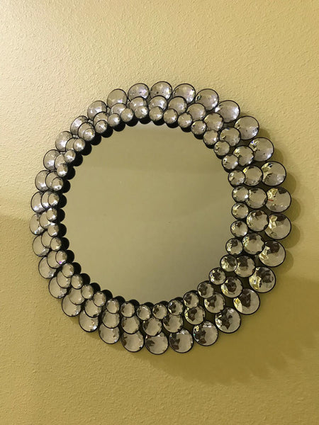 3 layered crystal mirror 18 inches