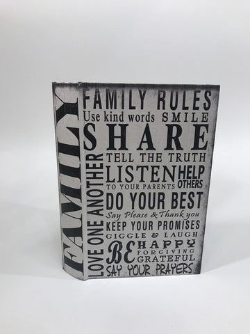 family storage book box