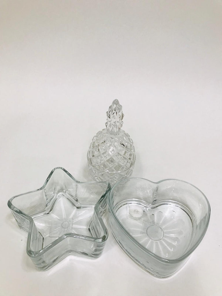 Star Shaped Glass Bowl