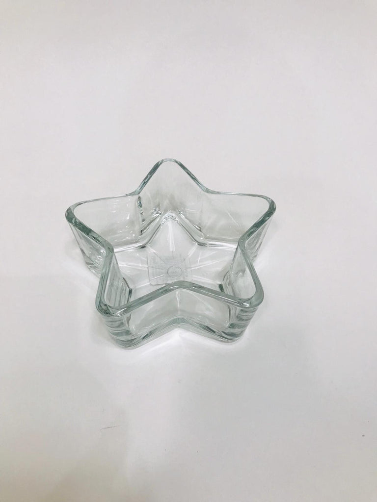 Star Shaped Glass Bowl