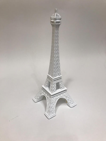 eiffel tower accent white